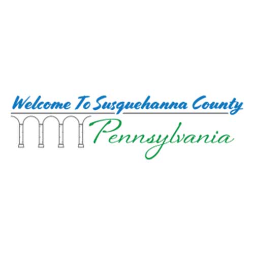 welcome to susquehanna county logo